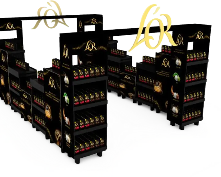 Box Promo réemployable en magasin