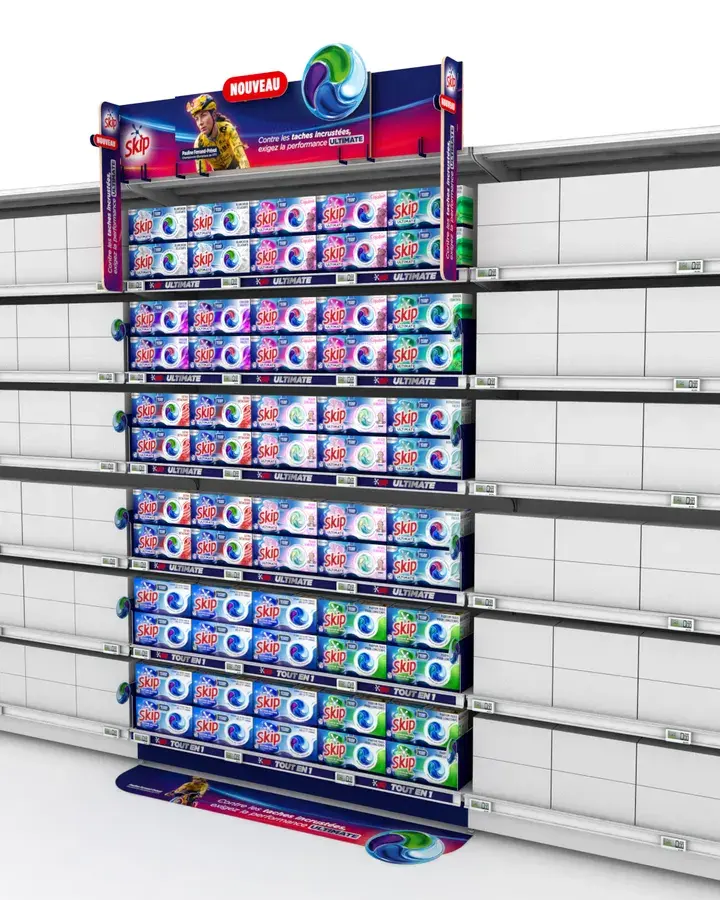 Concept fond de rayon & TG