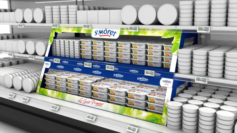 St Môret · fond de rayon Le Goût Primeur en linéaire frais