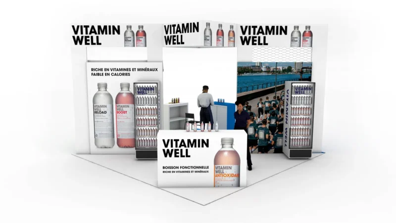 Vitamin Well · shop in shop boissons fonctionnelles